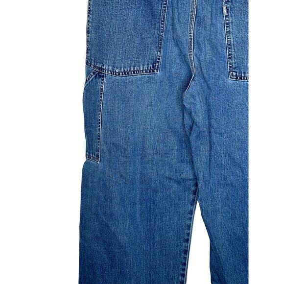 Vtg. Silvertab Levi’s Mens Baggy Carpenter Jeans 36X30‎ (Actual 29) Y2K Skater - Picture 10 of 14